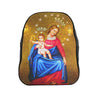 Seated Madonna and Child School Backpack