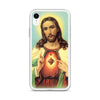 Jesus Sacred Heart (Blue Sky) iPhone Case