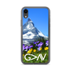 God is Greater than the Highs and Lows (Floral Mountain) iPhone Case