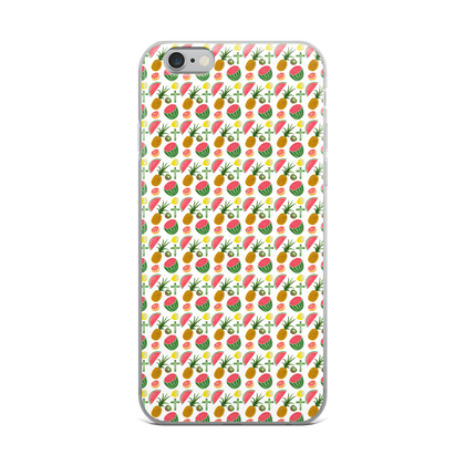 Summer Fruits & Crosses iPhone Case