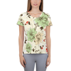 Floral Cross Ladies T-shirt