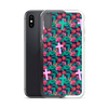 Colour Plants and  Crosses iPhone Case