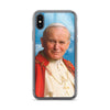 Pope John Paul II (Blue Sky) iPhone Case