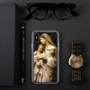 Our lady the blessed virgin Mary with Jesus and Lamb iPhone Case