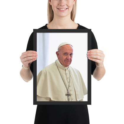 Pope Francis Framed poster