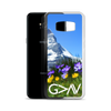 God is Greater than the Highs and Lows (Floral Mountain) Samsung Case