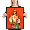 Jesus Pop Art Framed poster