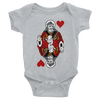 Jesus King of Hearts Infant Bodysuit