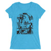 Mary Black Line Art Ladies' short sleeve t-shirt