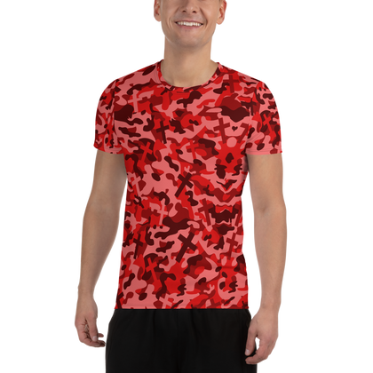 Red Christian Camouflage T-shirt