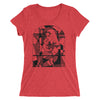 Mary Black Line Art Ladies' short sleeve t-shirt