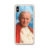 Pope John Paul II (Blue Sky) iPhone Case