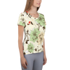 Floral Cross Ladies T-shirt