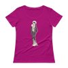 Mary and Child (Simplistic) Ladies' Scoopneck T-Shirt