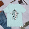 Jesus at night (Simplistic) Short-Sleeve Unisex T-Shirt