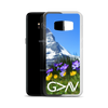 God is Greater than the Highs and Lows (Floral Mountain) Samsung Case