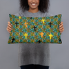 Animal Print Cross Pillow