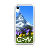 God is Greater than the Highs and Lows (Floral Mountain) iPhone Case