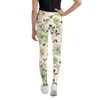 Floral Cross Girls Leggings