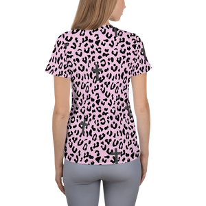 Leopard Print Cross  T-shirt