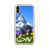 God is Greater than the Highs and Lows (Floral Mountain) iPhone Case