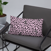 Leopard Print Cross Pillow