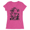 Mary Black Line Art Ladies' short sleeve t-shirt