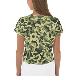 Christian Camouflage Crop Tee