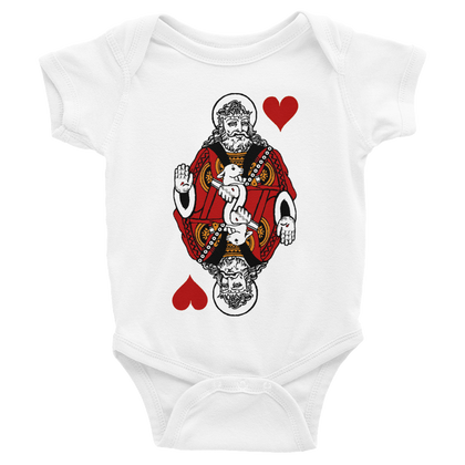 Jesus King of Hearts Infant Bodysuit