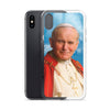 Pope John Paul II (Blue Sky) iPhone Case