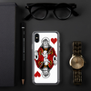 Jesus King of Hearts iPhone Case