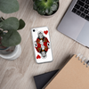 Jesus King of Hearts iPhone Case