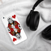 Jesus King of Hearts iPhone Case