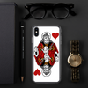 Jesus King of Hearts iPhone Case