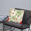 Floral Cross Pillow