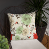 Floral Cross Pillow