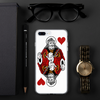 Jesus King of Hearts iPhone Case