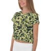 Christian Camouflage Crop Tee