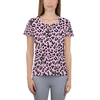 Leopard Print Cross  T-shirt