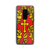 Slavic Flower Cross Royal Red Samsung Case