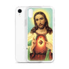 Jesus Sacred Heart (Blue Sky) iPhone Case