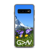 God is Greater than the Highs and Lows (Floral Mountain) Samsung Case