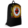 Flaming Heart Jesus Backpack