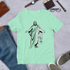 Jesus at night (Simplistic) Short-Sleeve Unisex T-Shirt