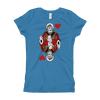 Jesus King of Hearts Girl's T-Shirt