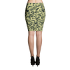 Christian Camouflage Pencil Skirt