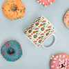 Summer Fruits & Crosses Mug