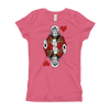 Jesus King of Hearts Girl's T-Shirt