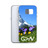 God is Greater than the Highs and Lows (Floral Mountain) Samsung Case