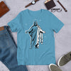 Jesus at night (Simplistic) Short-Sleeve Unisex T-Shirt